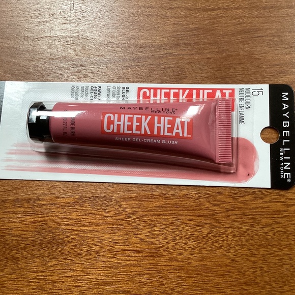 Maybelline Cheek Heat Nude Burn 15 New Sealed 0.27 fl oz/ 8 ml - Picture 1 of 7